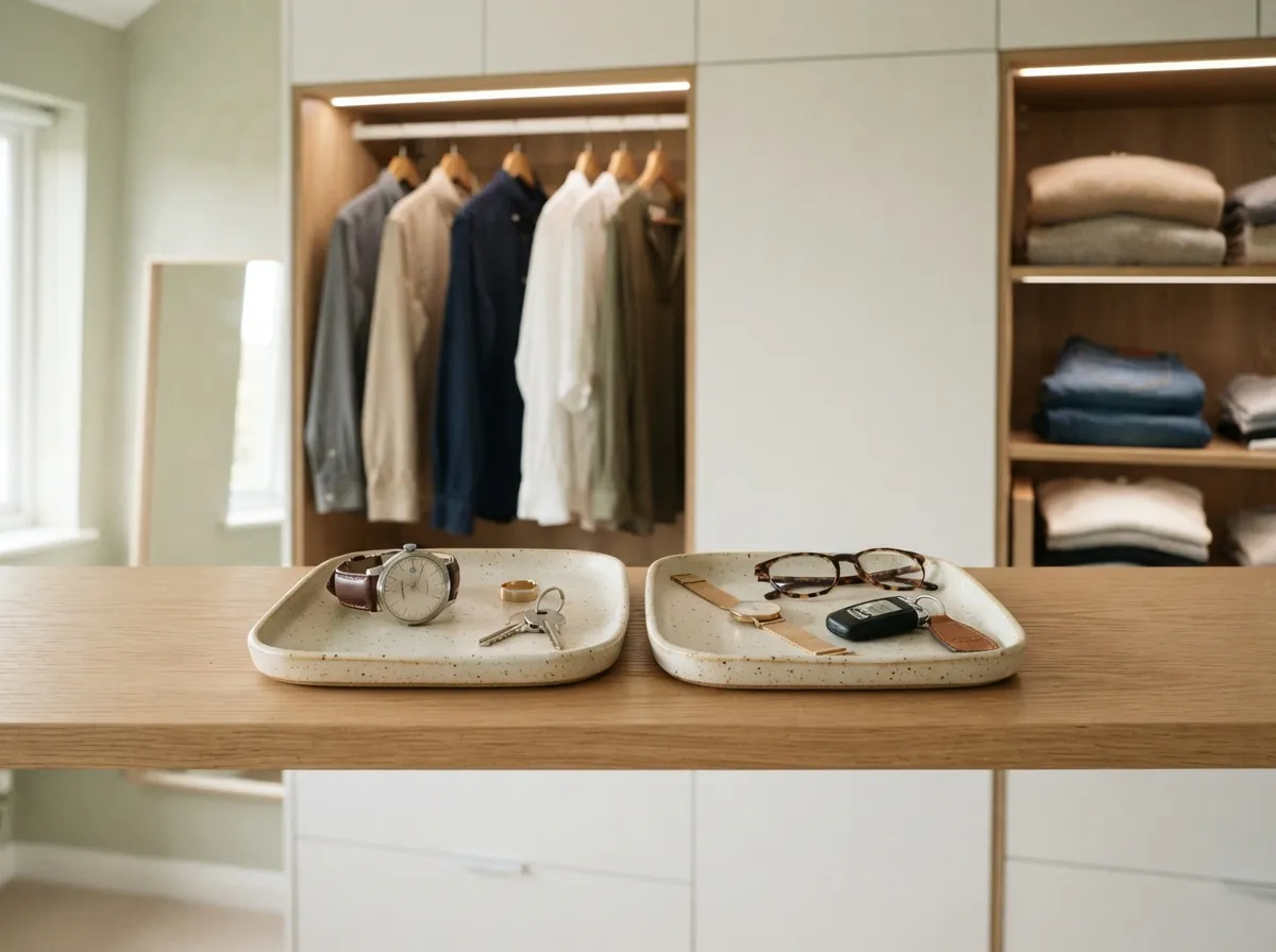11. Dedicate a Shelf for Daily Essentials and Valuables