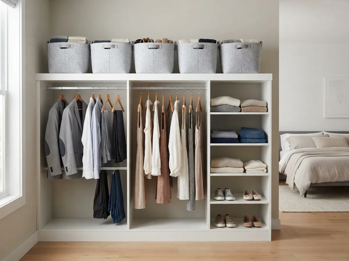 13. Focus on Uniform Storage Baskets