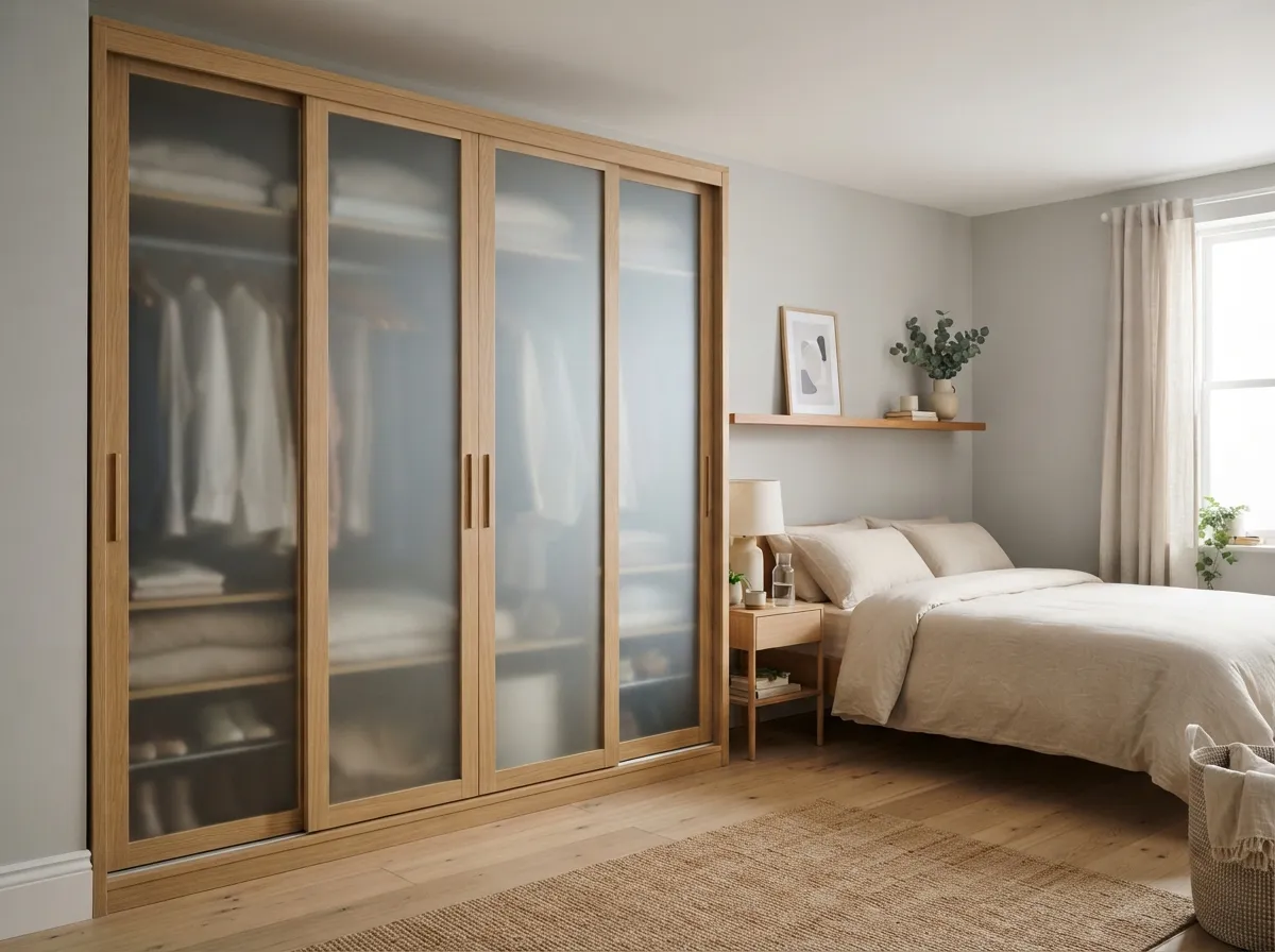21. Choose Sliding Doors to Save Floor Space