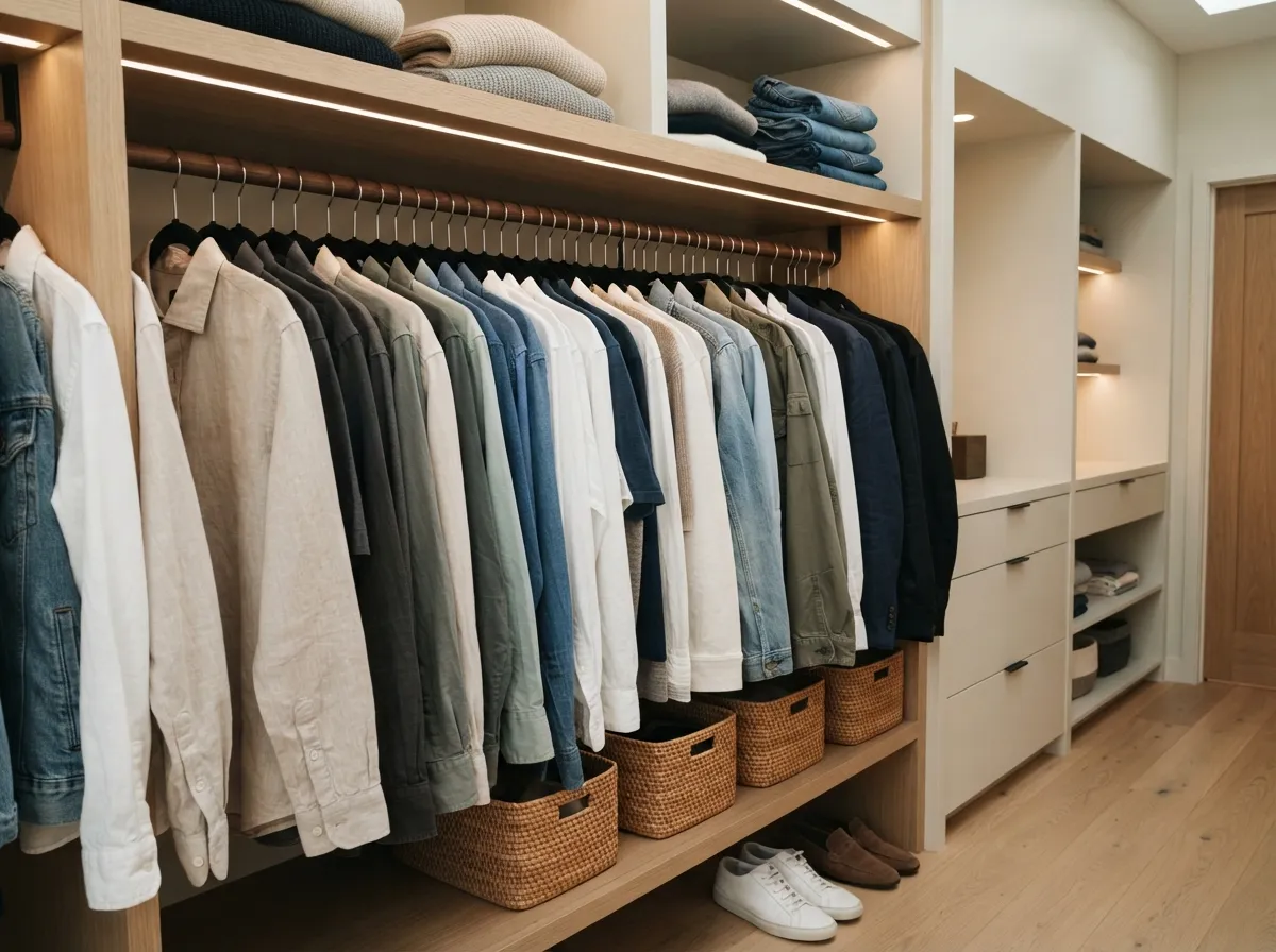 4. Use Slimline Non-Slip Velvet Hangers