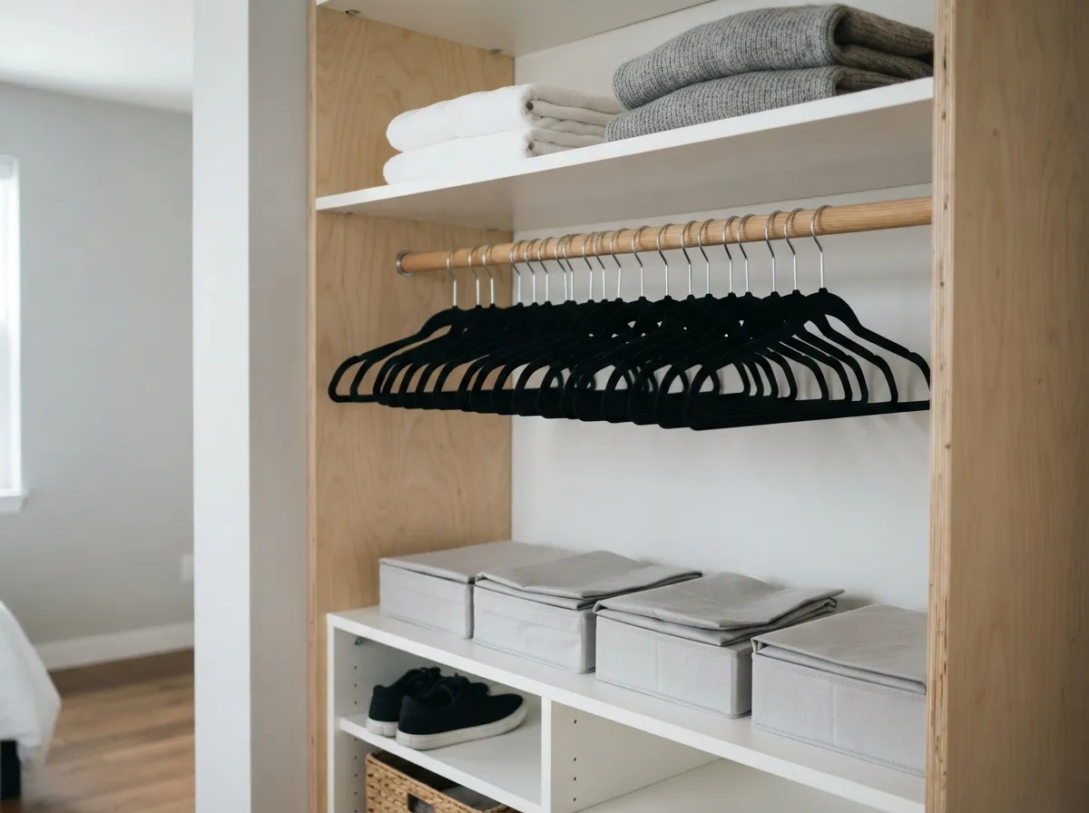 Utilize Matching Budget Hangers for Uniformity