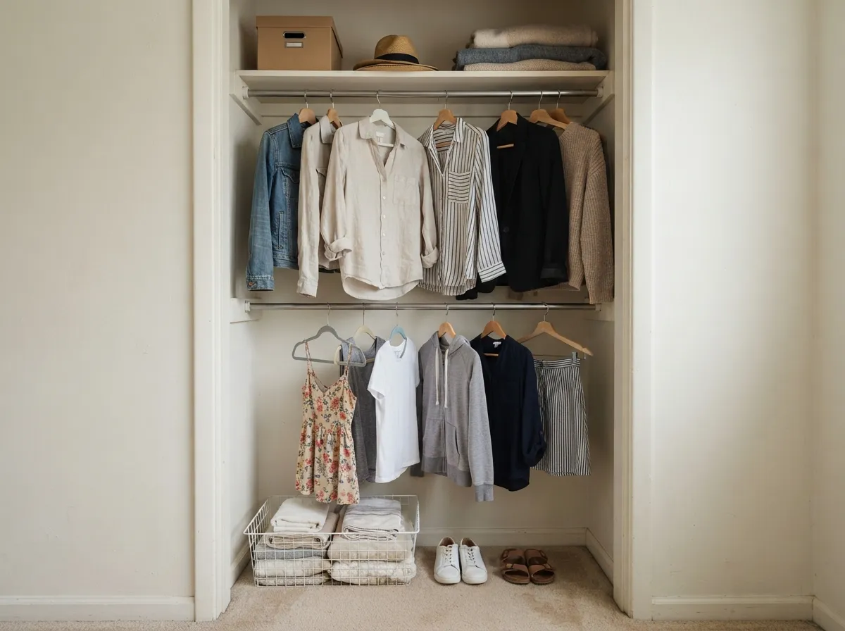 Maximize Vertical Space with Tension Rods
