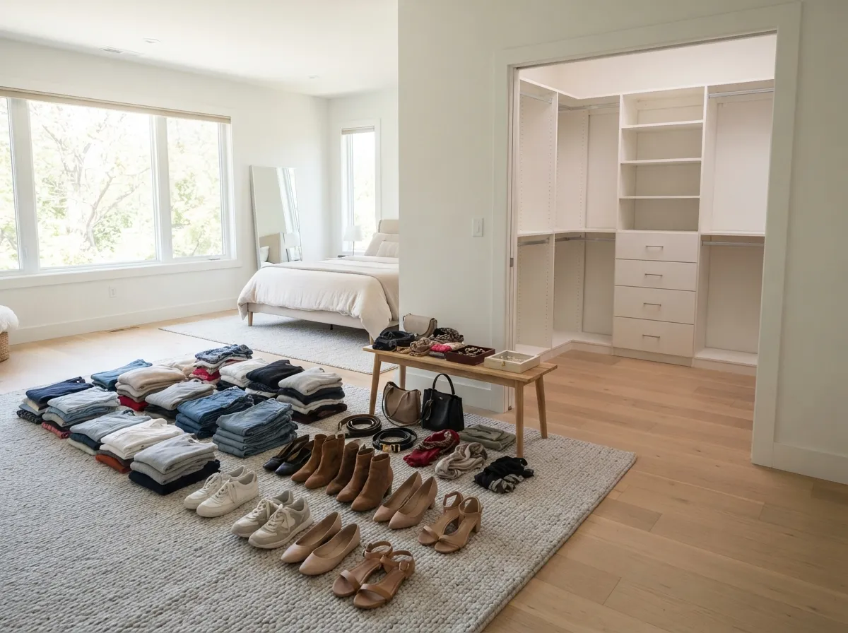The Great Unload: Emptying Your Closet Completely