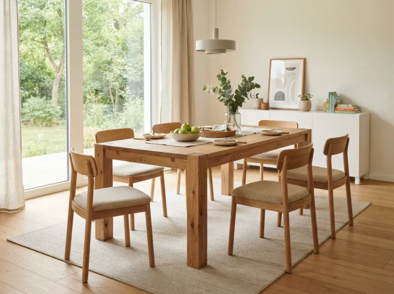 1. Solid Oak Table