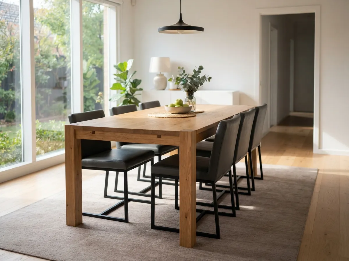 2. Wipeable Leather Chairs