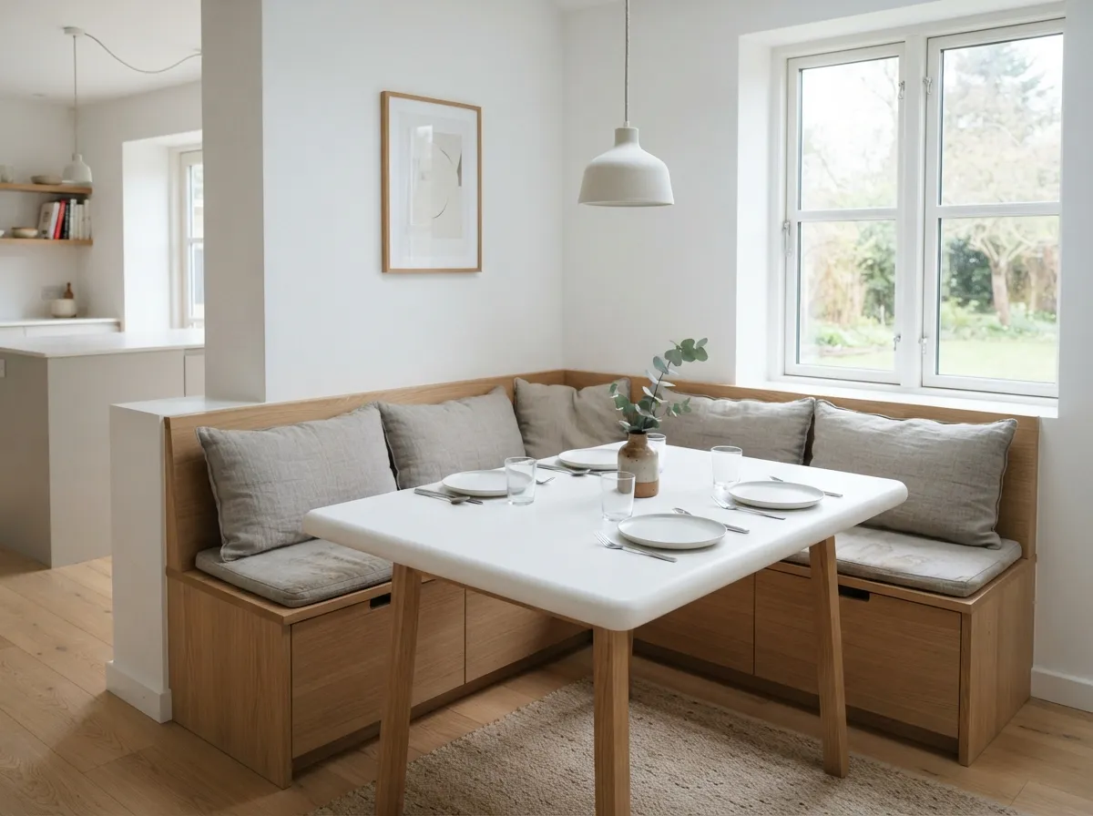 5. Built-in Bench Seating