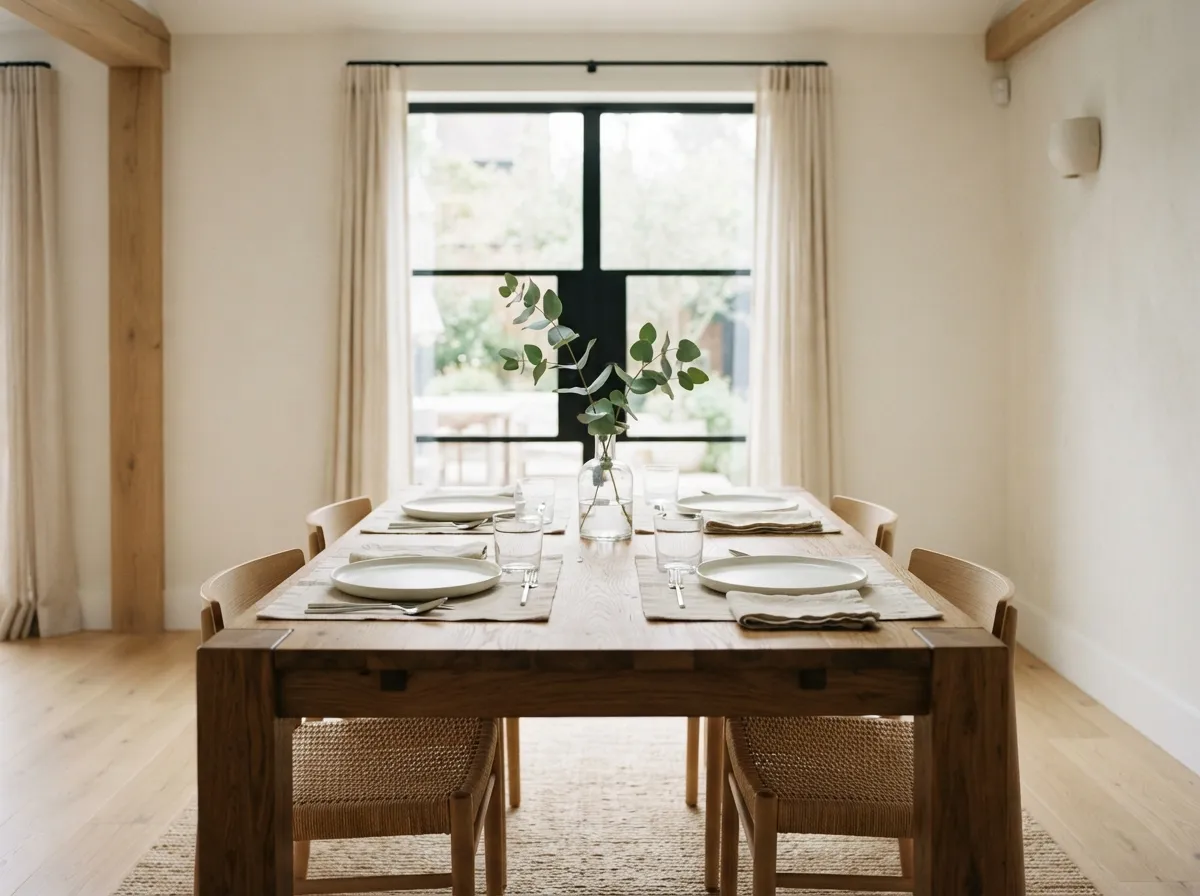 11. Embrace Minimalist Tabletop Decor