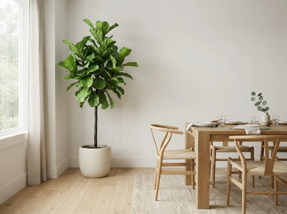 18. Introduce Greenery with Tall Floor Plants