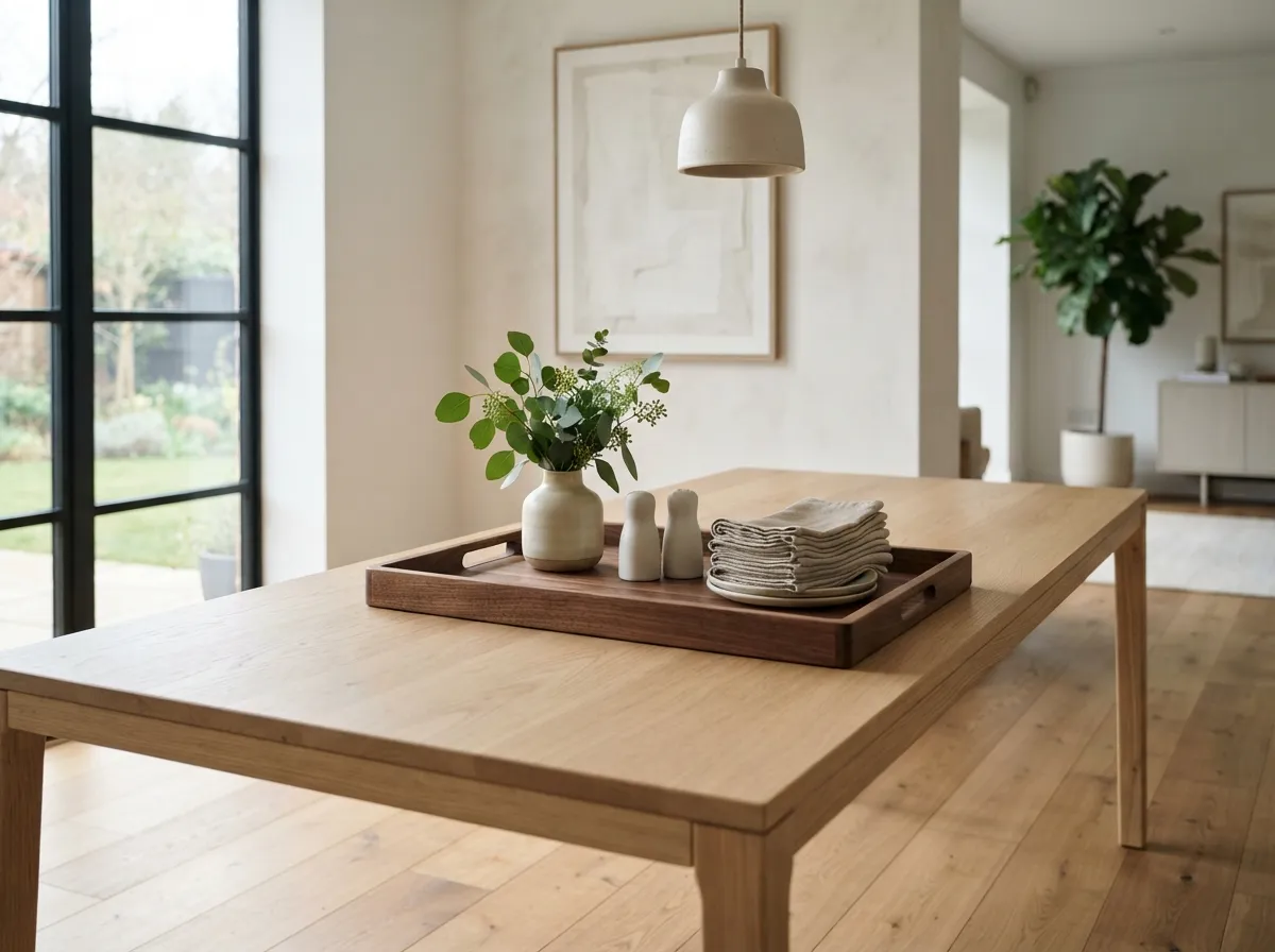 7. Group Essentials on a Large Serving Tray