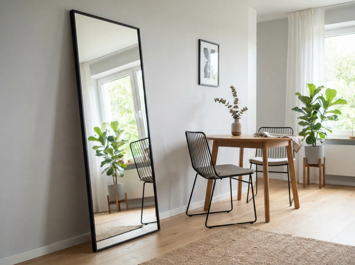 13. Mirror Walls to Visually Double the Space