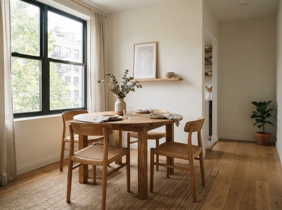 20. Warm Wood Tones for a Cozy Atmosphere