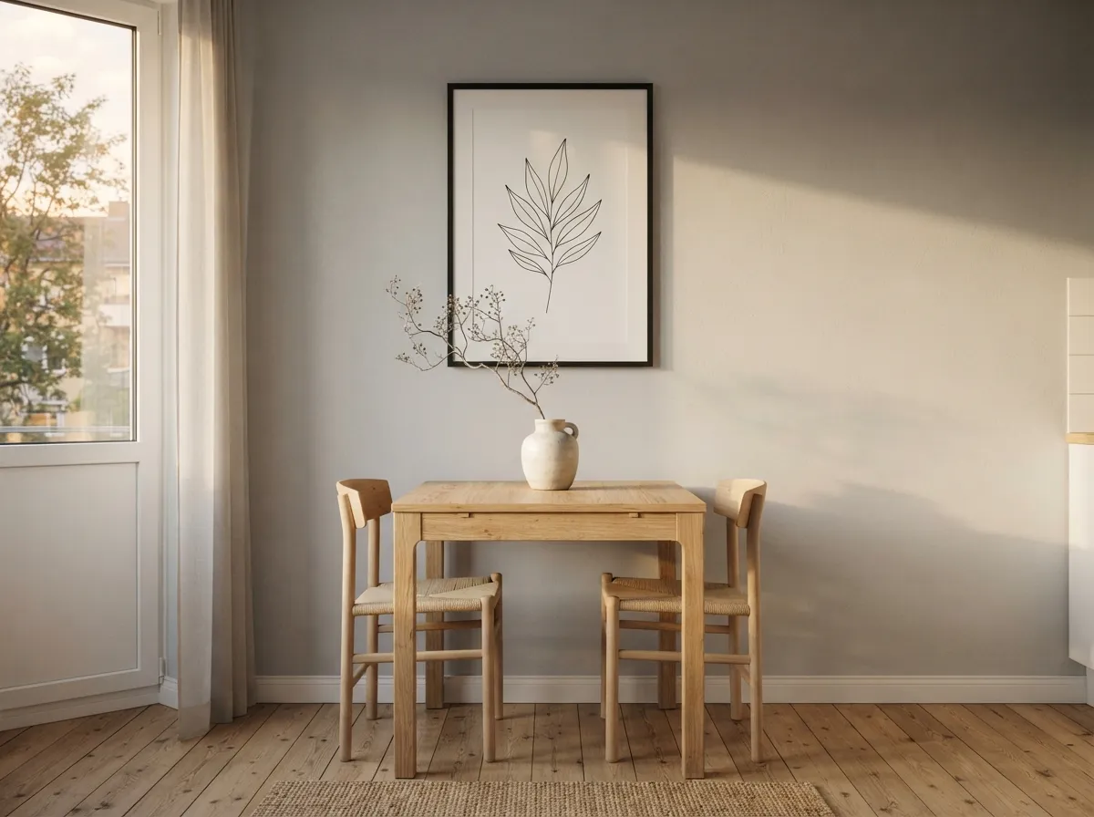 27. Minimalist Framed Line Art for Quiet Sophistication