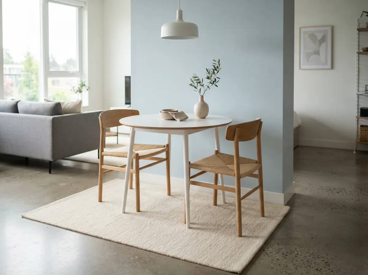 Define Your Dining Zone with a Rug