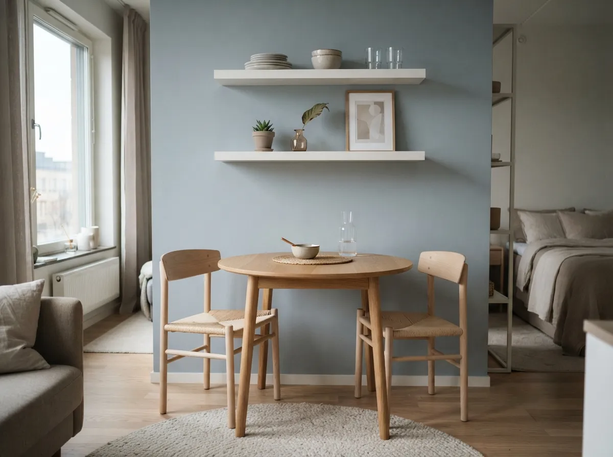 Install Floating Shelves for Essentials
