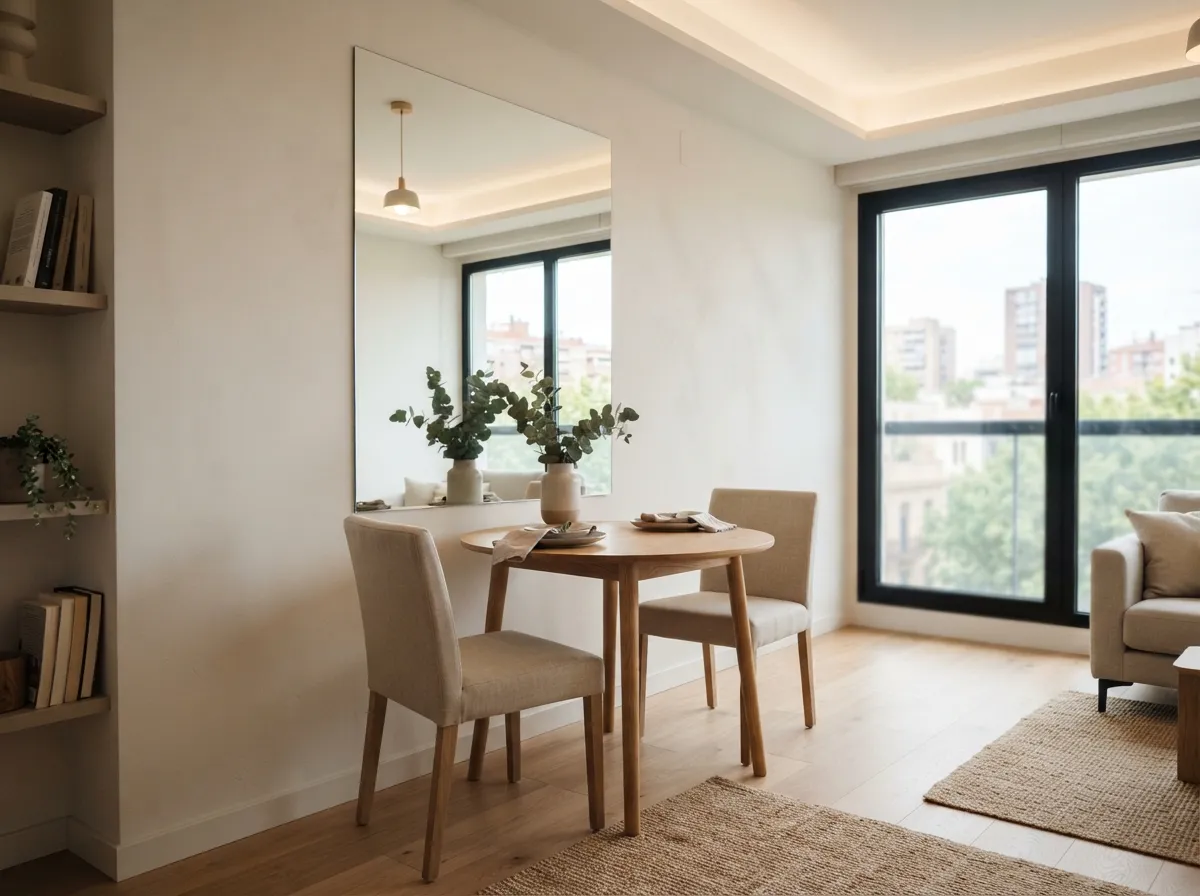 Use Mirrors to Expand the Perception of Space