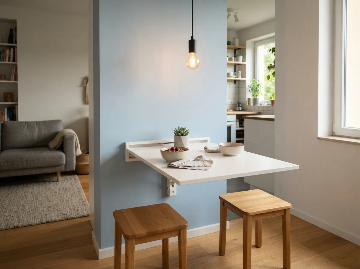 Opt for Wall-Mounted Tables