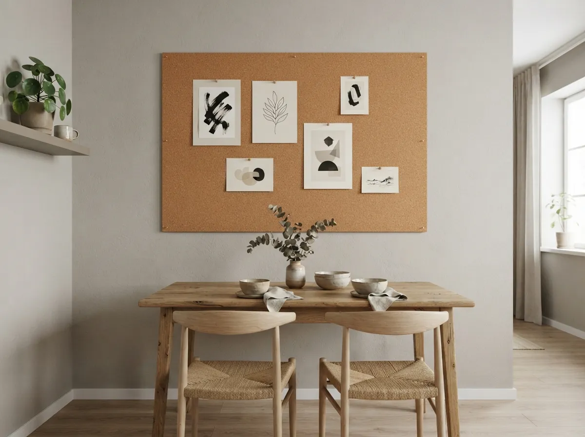 22. Cork Board Bulletin Board for Art