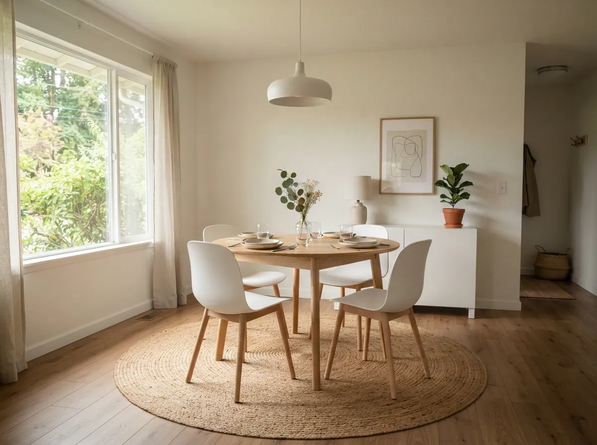 7. Simple Jute Area Rug