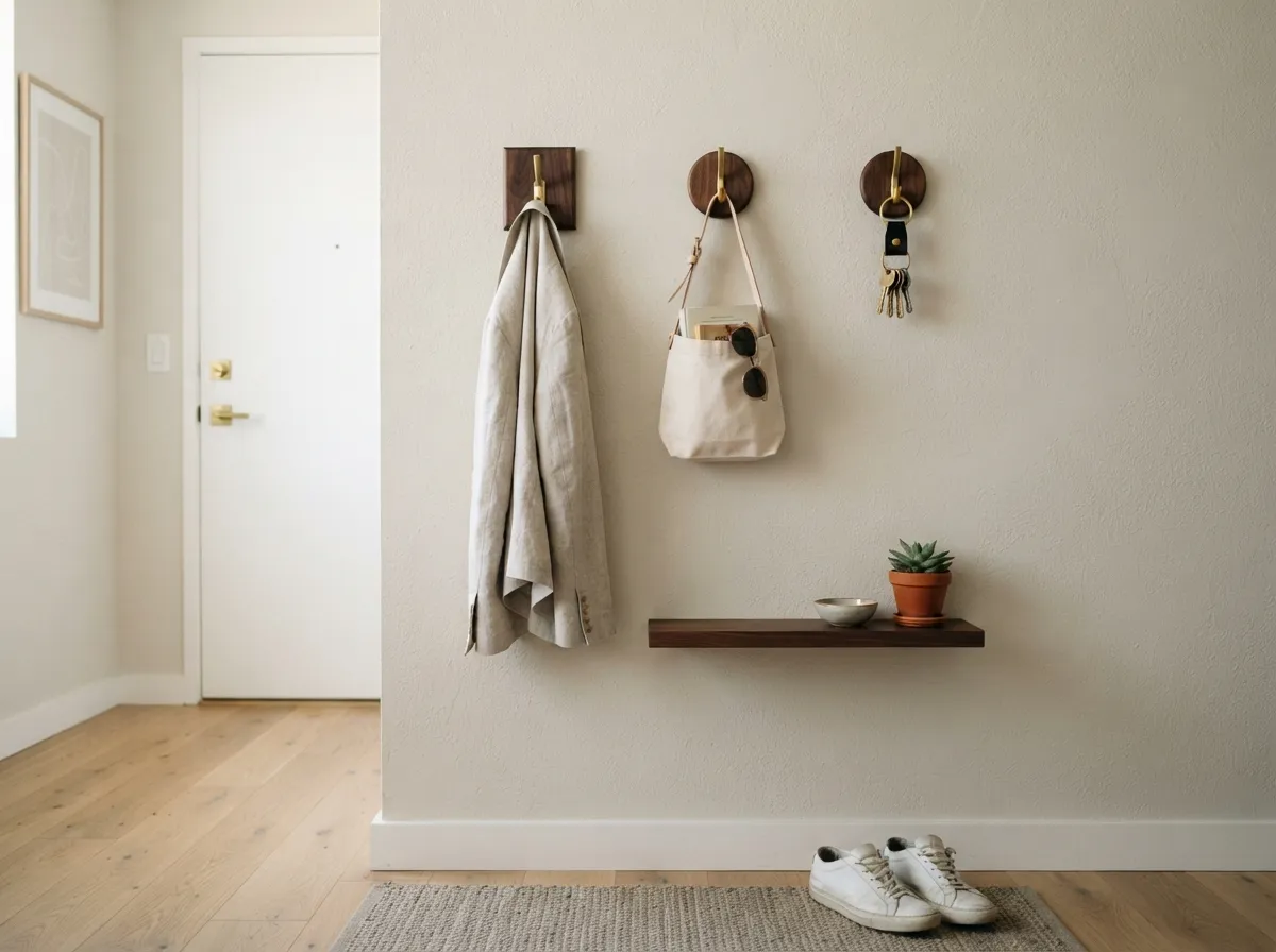 10. Decorative Wall Hooks for Essentials