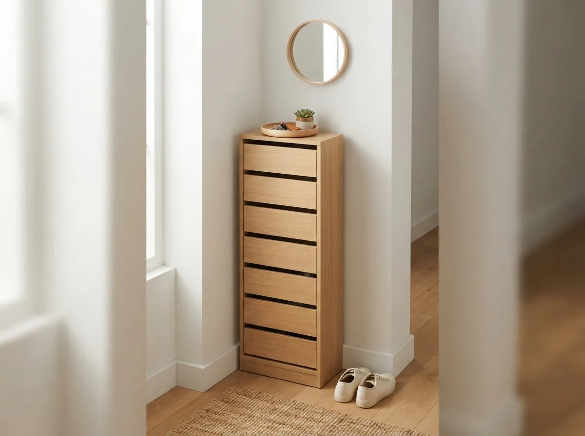 4. Vertical Shoe Organizer