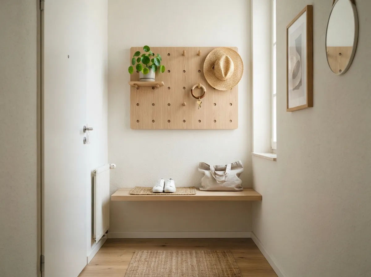 7. Pegboard for Customizable Storage
