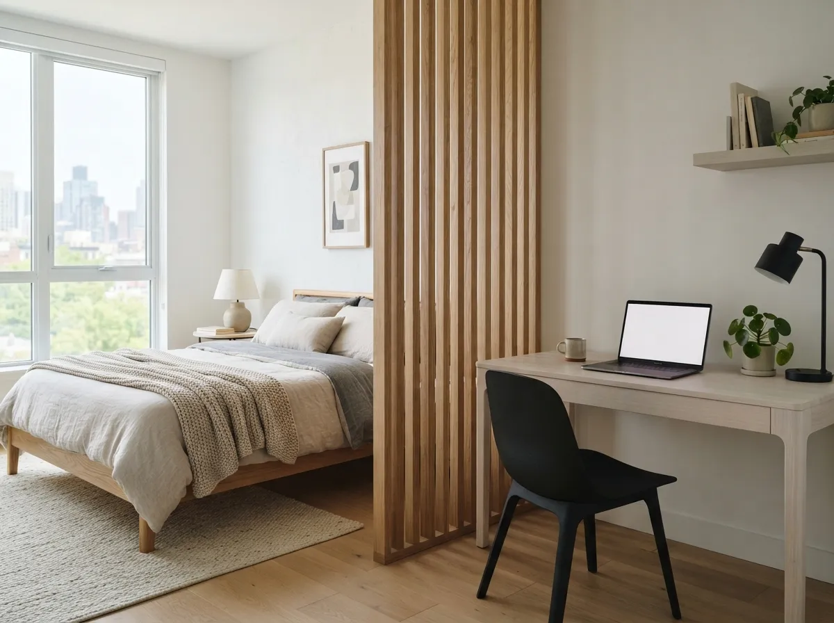 13. Integrate a Stylish Room Divider