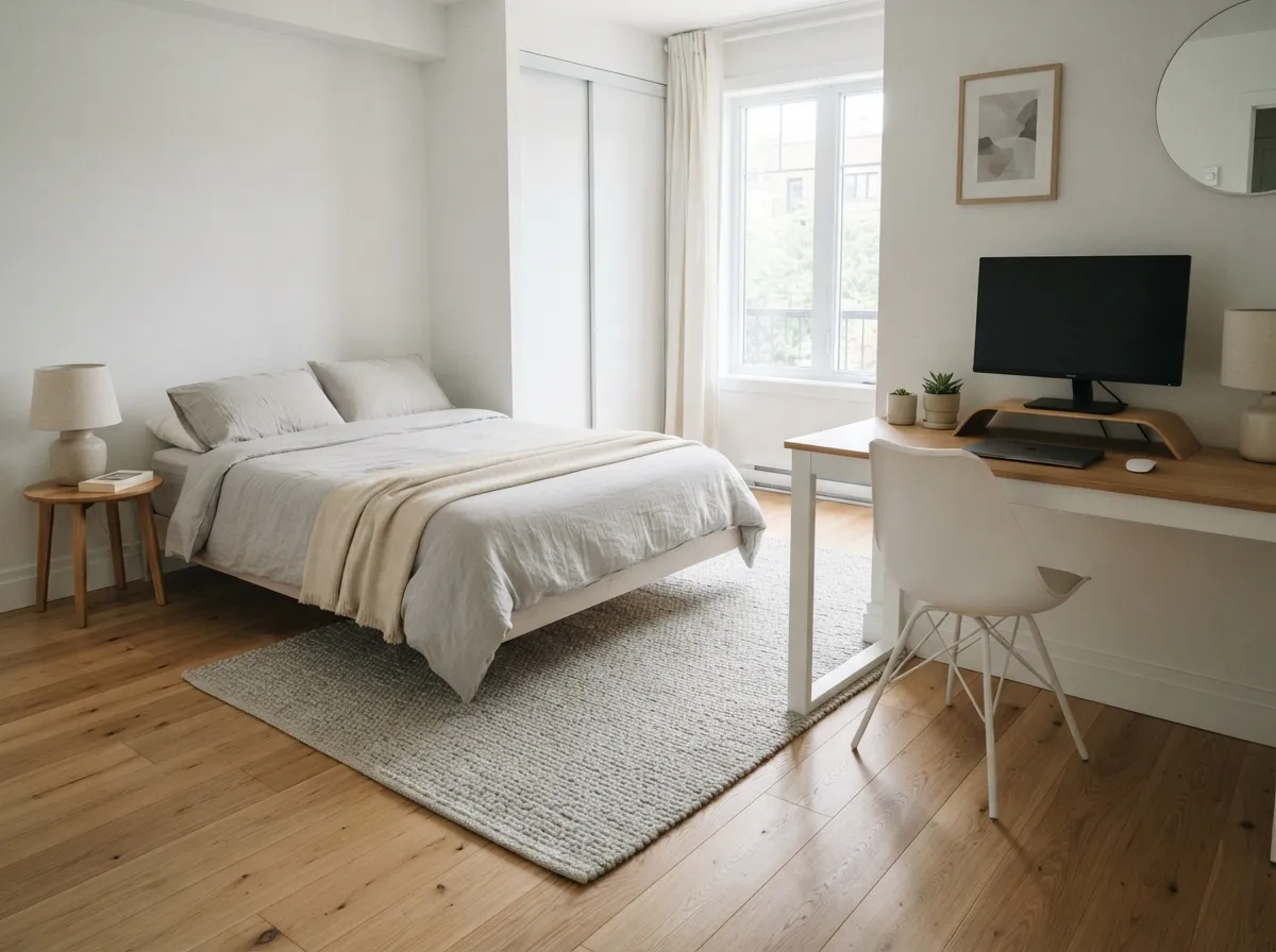 19. Add a Small Area Rug