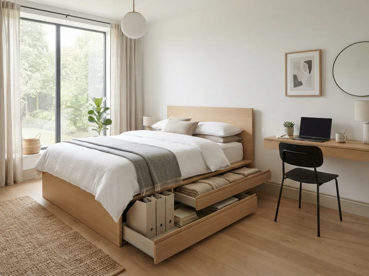 26. Optimize Under-Bed Storage