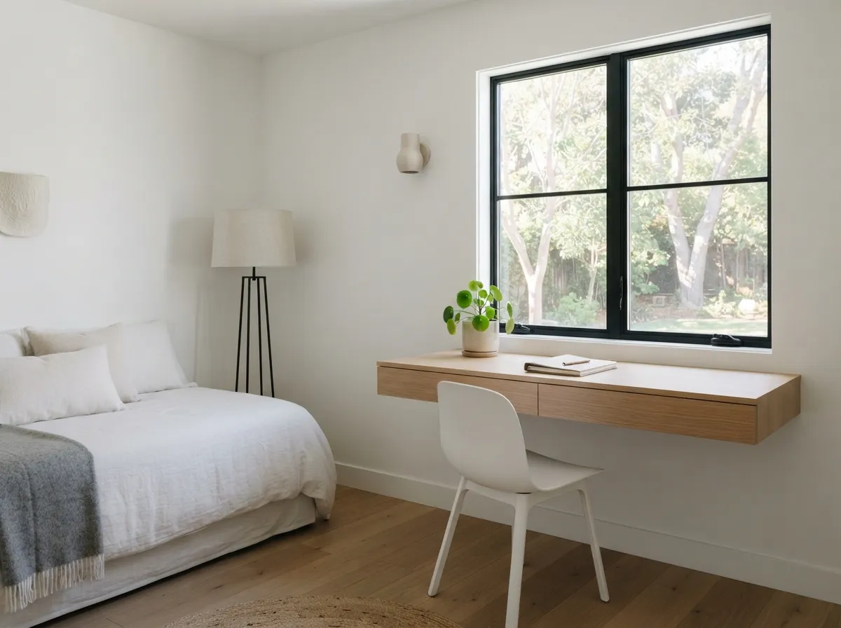 3. Utilize Wall-Mounted Desks