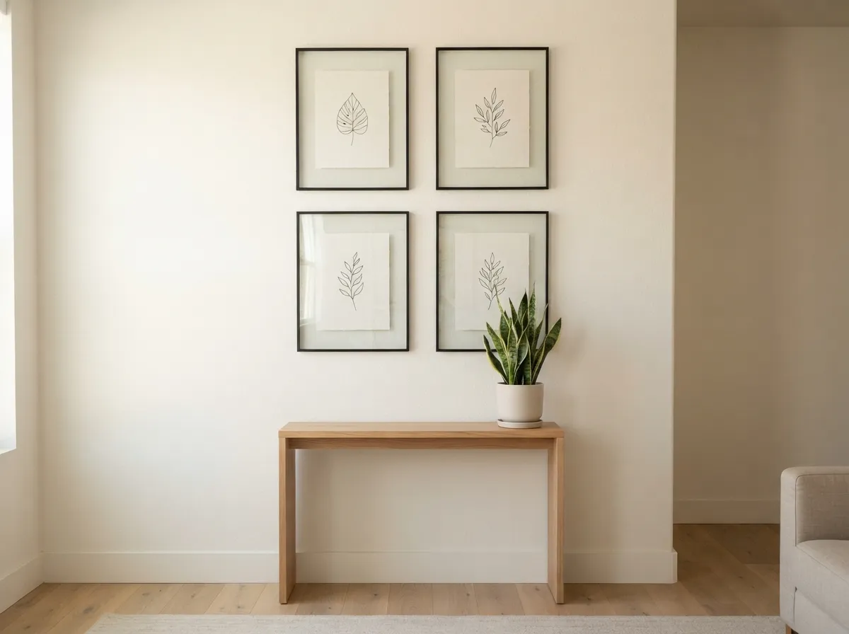 12. Create a Simple, Focused Gallery Wall