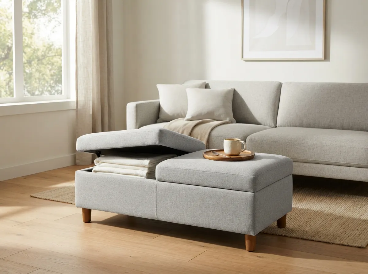 13. Opt for Multi-Functional Furniture Pieces