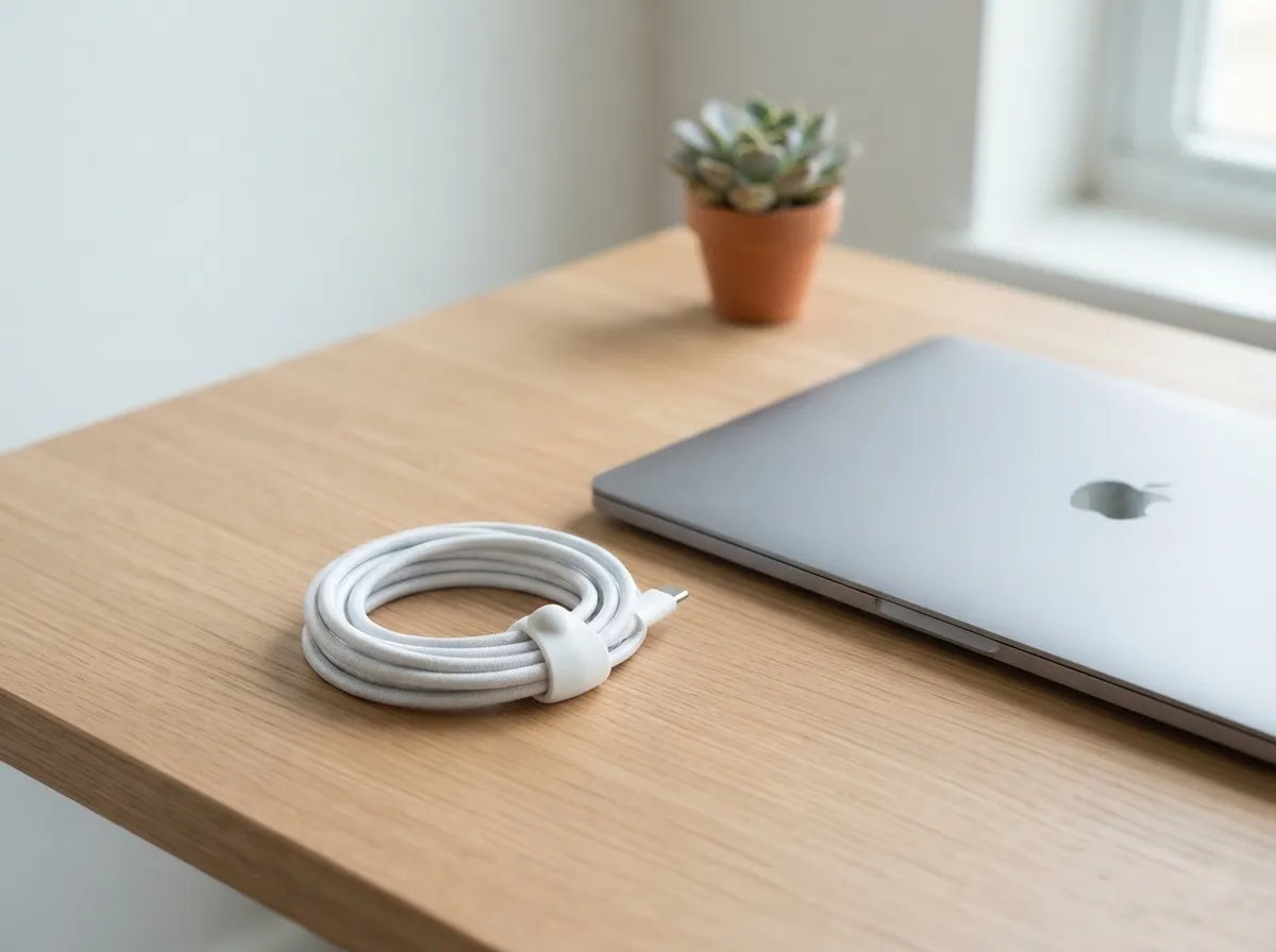 14. Store Cables and Chargers Neatly