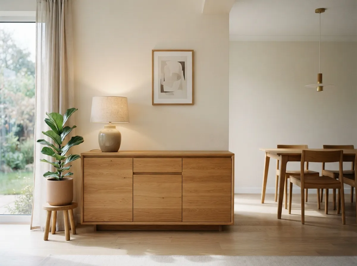 Use Closed Storage to Hide Clutter