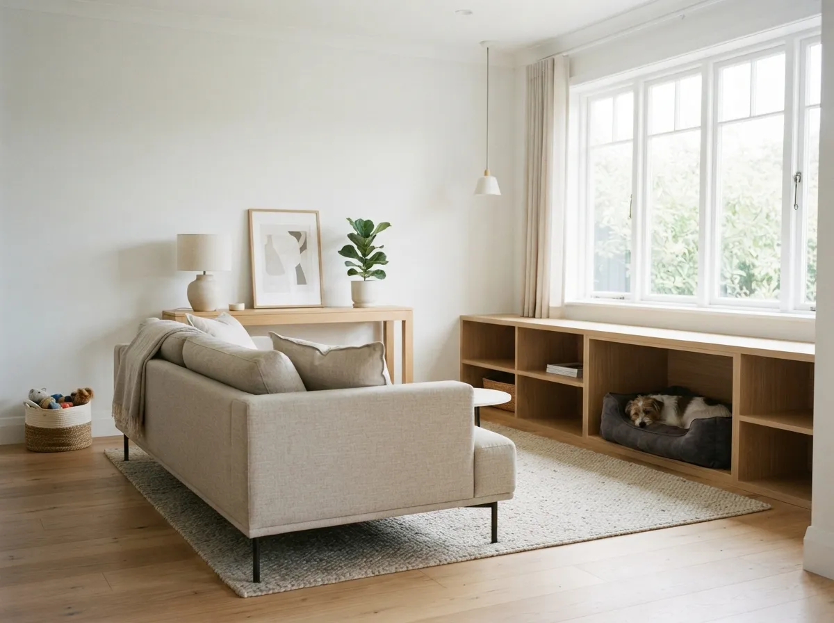 Curating Furniture for Minimalist Pet-Friendly Living