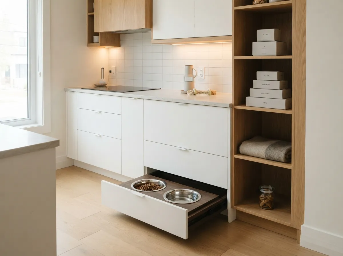 Integrated Storage Solutions for Pet Essentials
