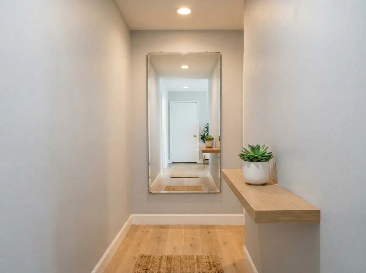 14. Use Mirrors to Expand Space