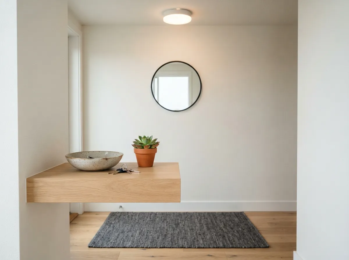 16. Organize Your Entryway Simply