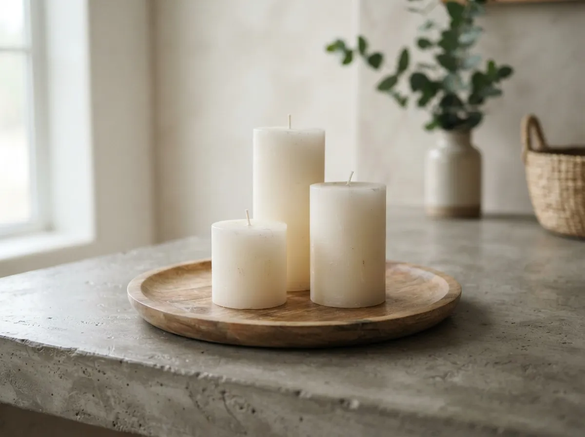 12. Group Candles of Varying Heights Together