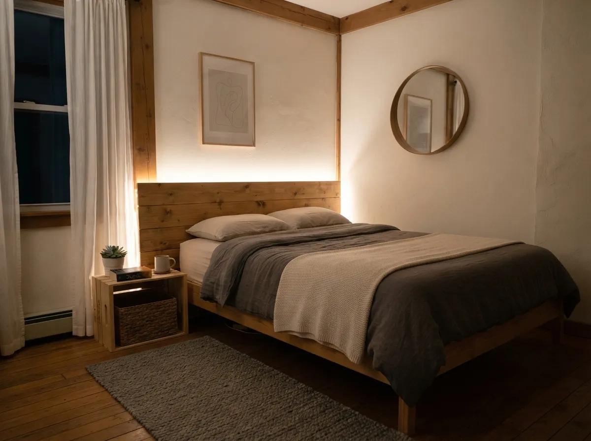 15. Apply Removable Warm-White LED Strip Lighting