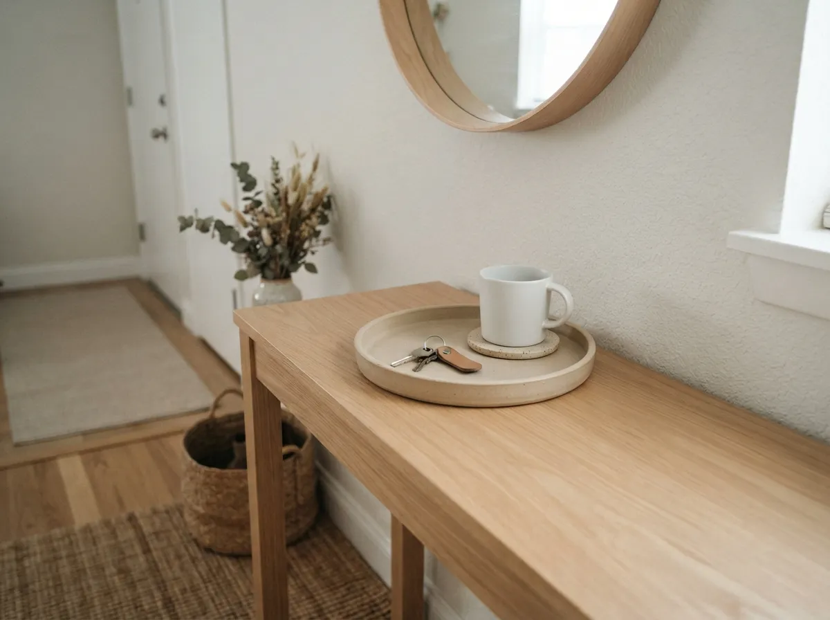 24. Use Ceramic Coasters and Trays for Organization