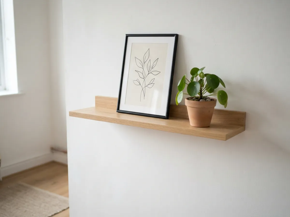 27. Install a Single Floating Shelf