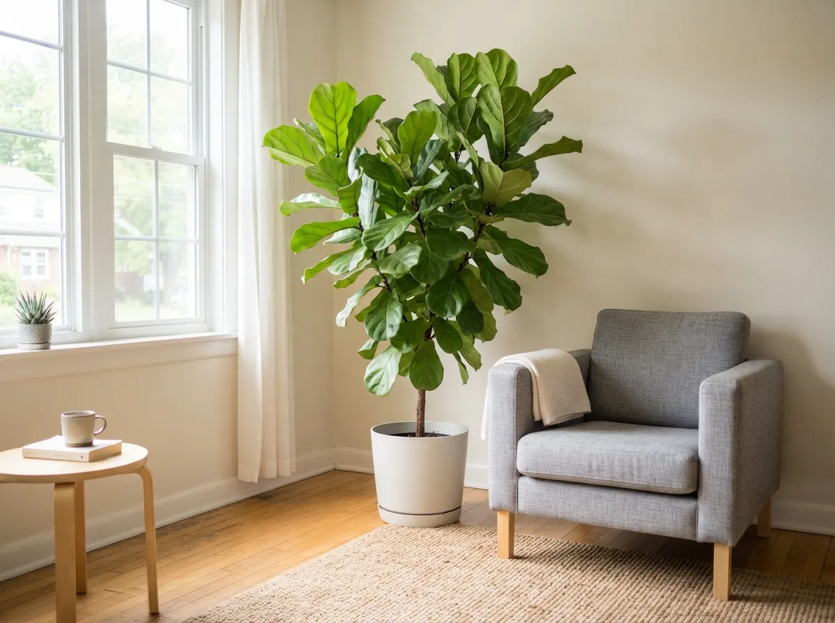 7. Introduce a Single Statement Houseplant