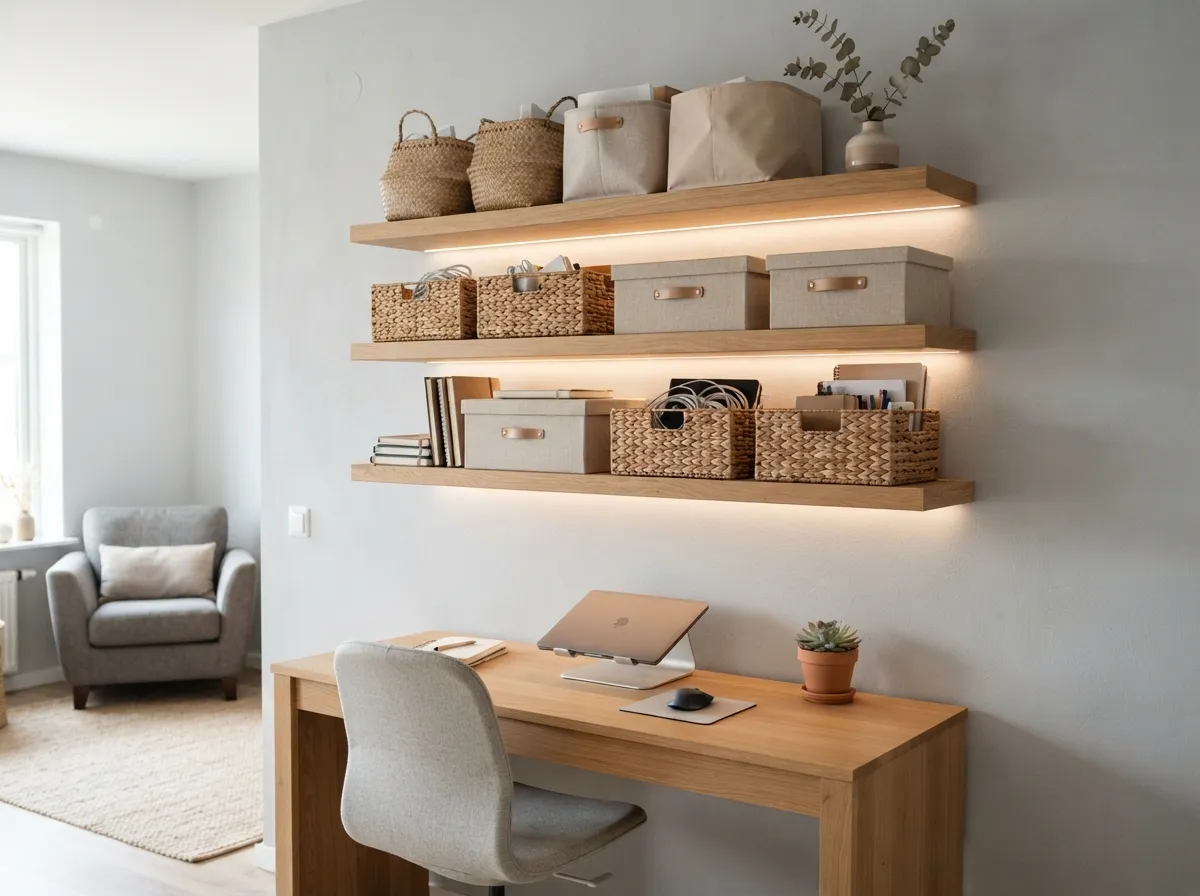 Hide Clutter in Stylish Bins