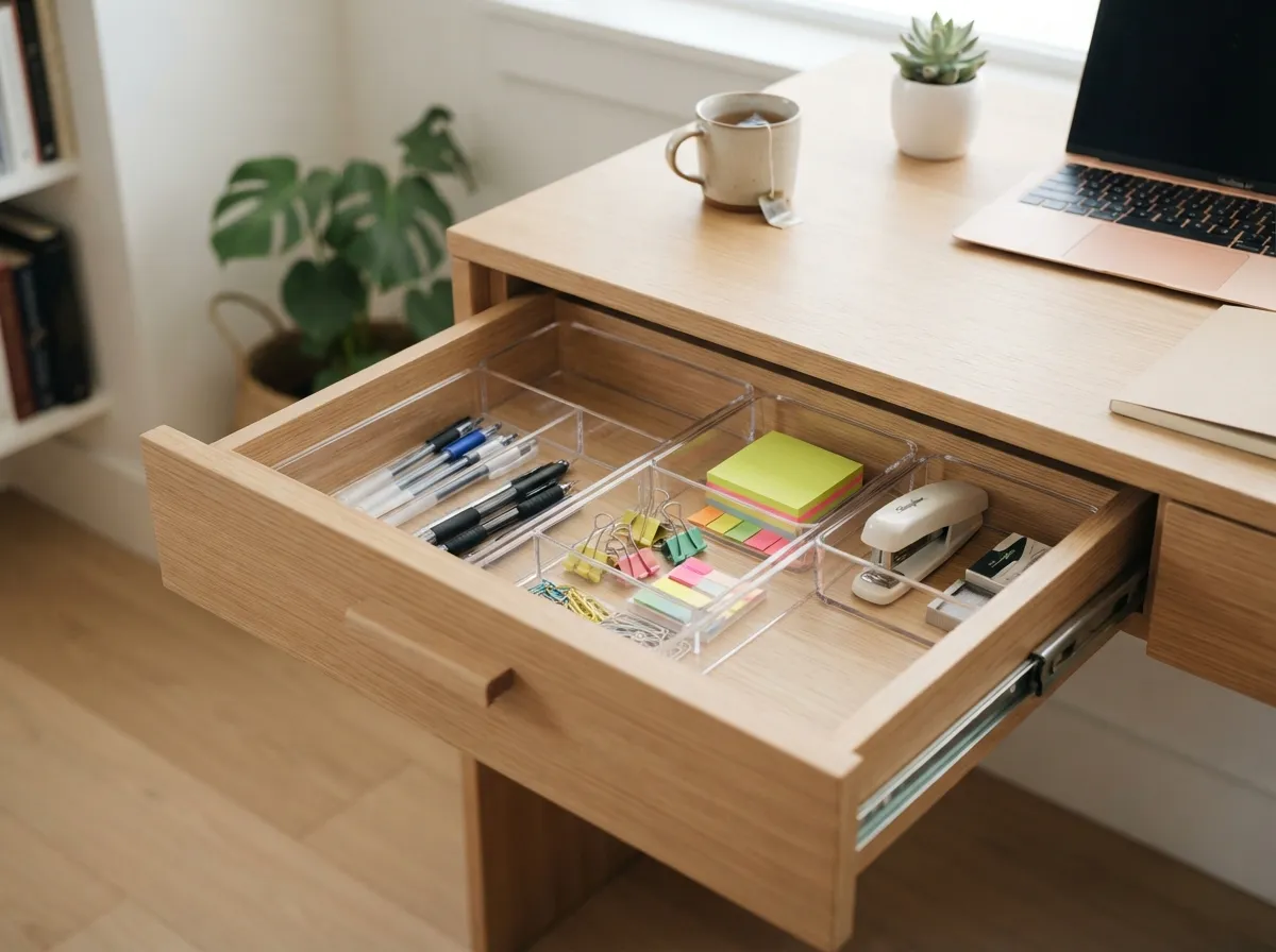 Designate a Drawer for Office Supplies