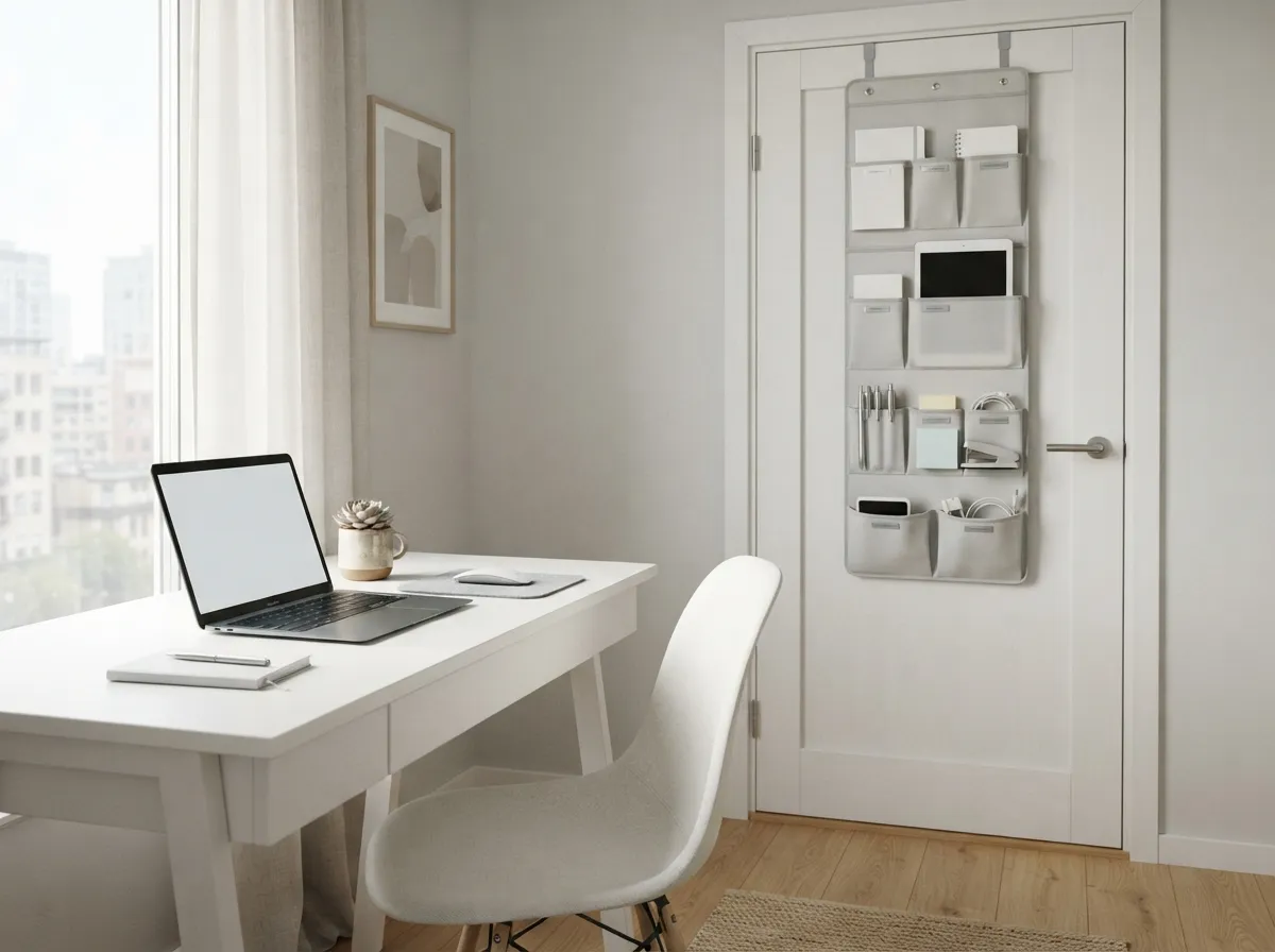 Utilize the Back of a Door for Storage