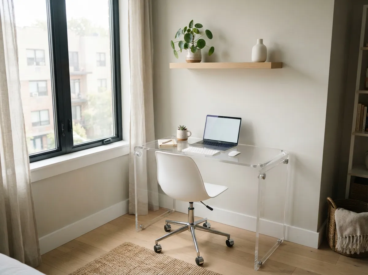 Choose Transparent or Light Furniture