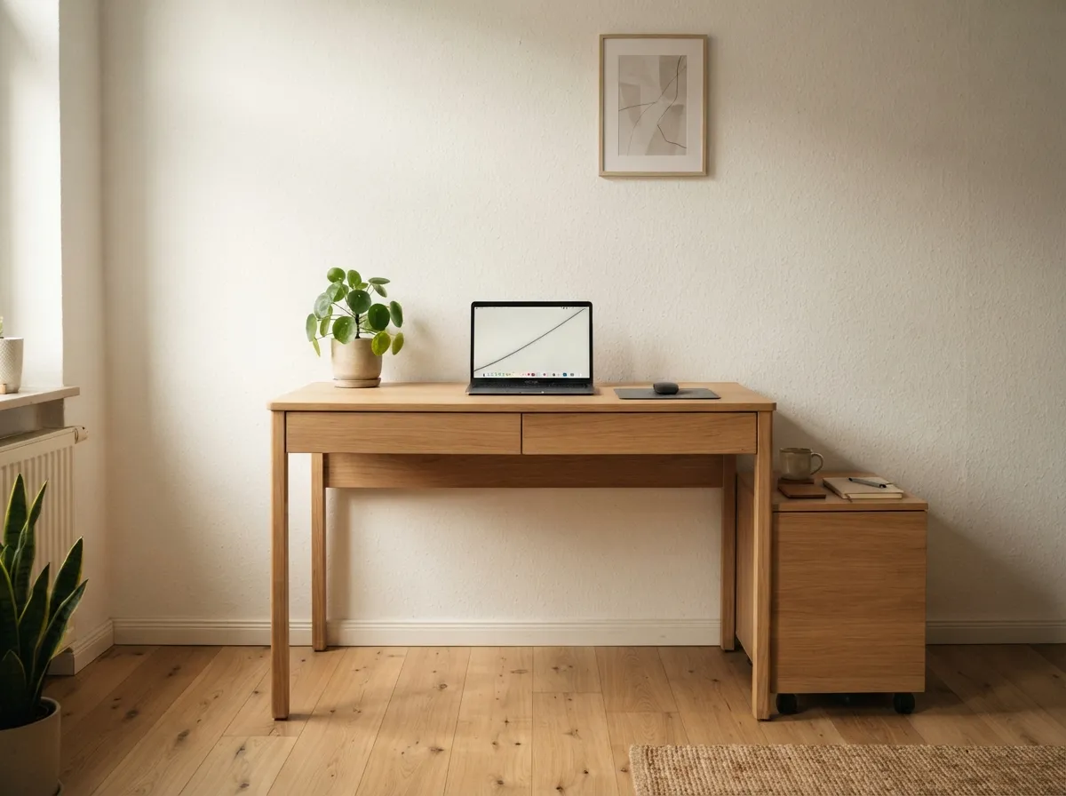 Utilize Under-Desk Storage Solutions