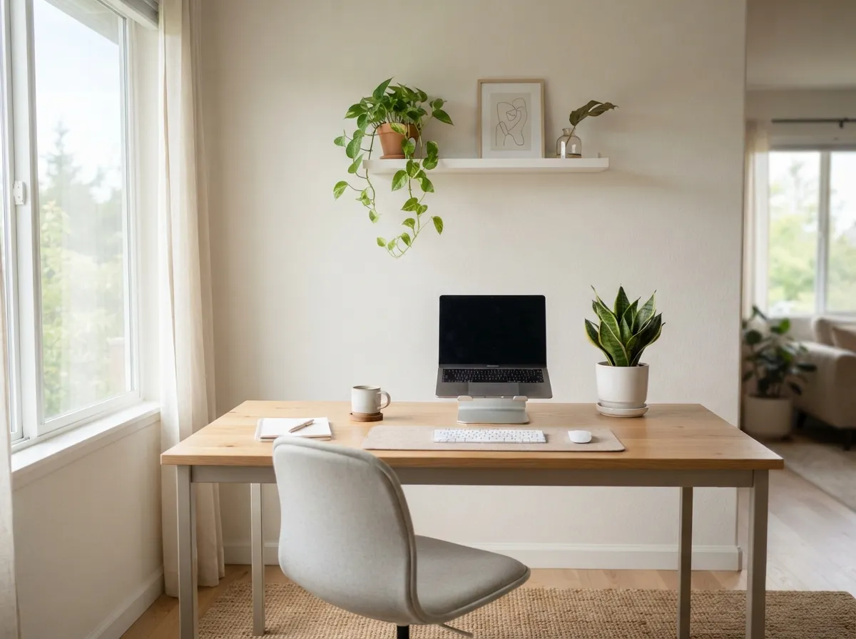 11. Adding Greenery with Potted Plants