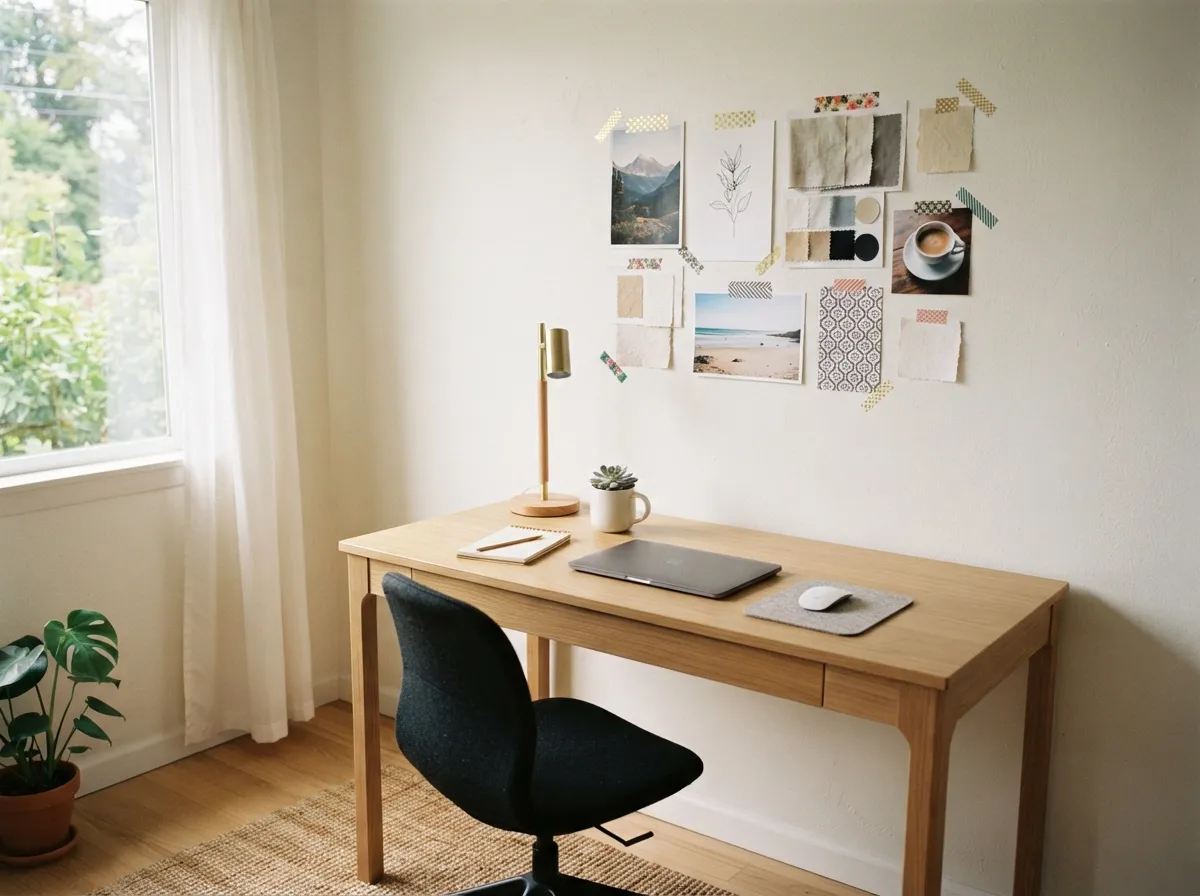 21. Creating a Vision Board with Removable Tapes