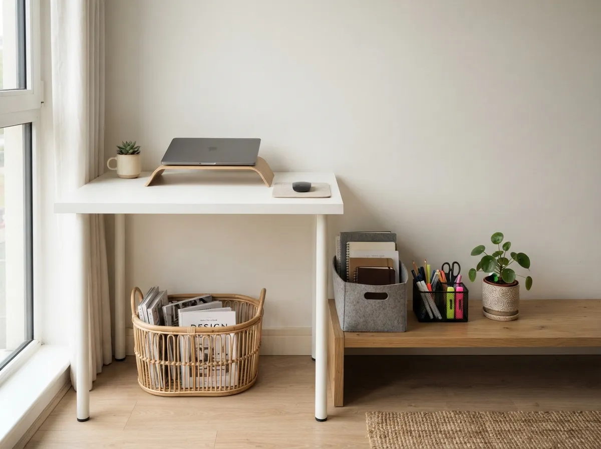 23. Styling with Decorative Baskets and Bins